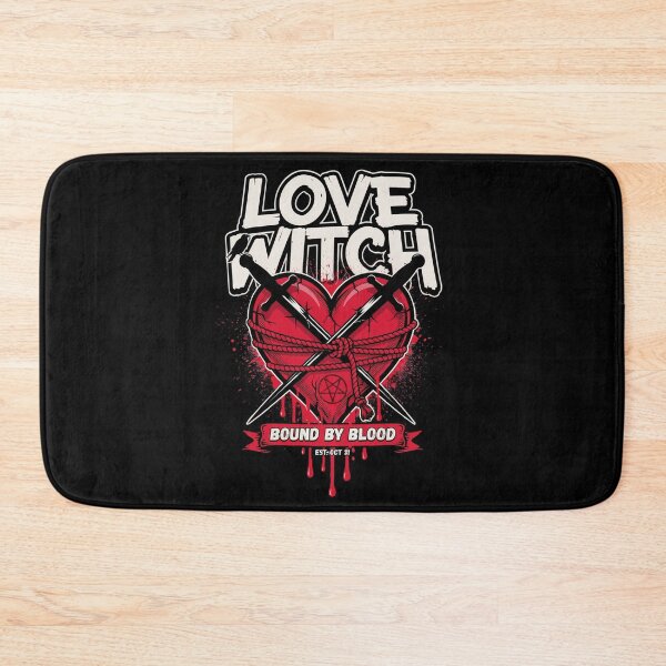 Item preview, Lovewitch Bound Heart Halloween Design Graphic Tee v15 designed and sold by DarylWelsh2024.