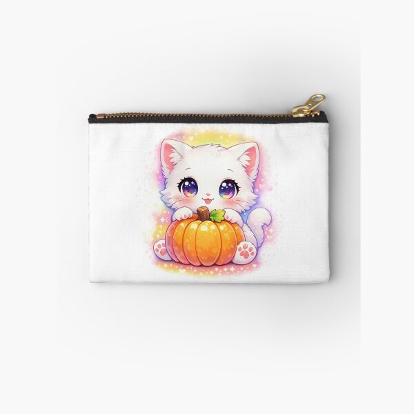 Item preview, Rainbow Eyes Pumpkin Kitty designed and sold by Sommium .
