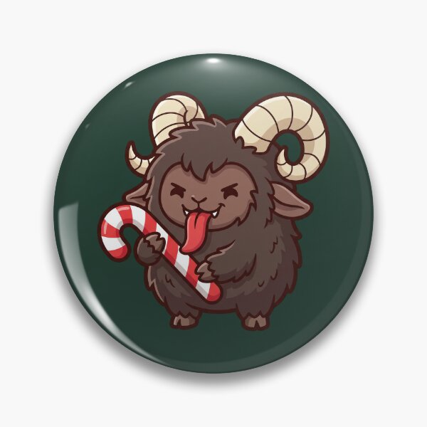 Item preview, Cute Little Krampus With Candy Cane designed and sold by Rariks.