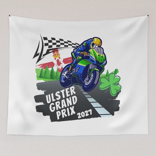 Item preview, 2027 Ulster Grand Prix at the Dundrod Circuit. designed and sold by MPC-Mince-Pies.