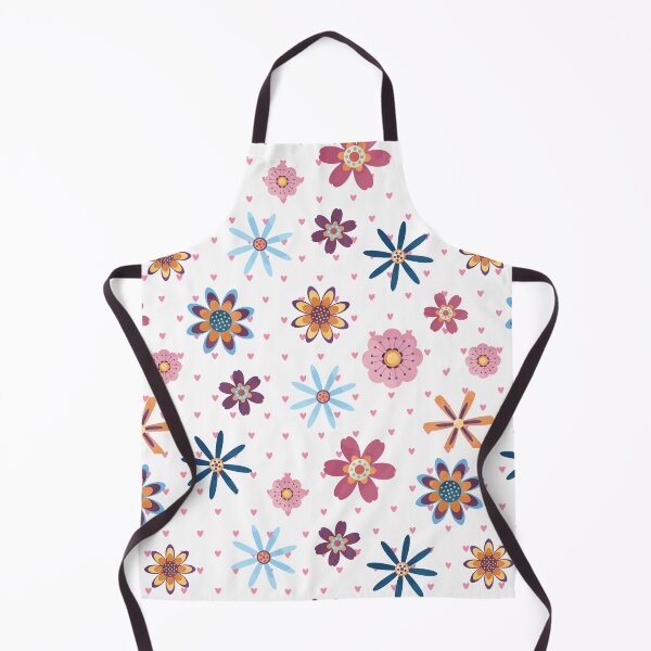 Item preview, Retro Floral Pattern Colorful Flowers designed and sold by roaaroaa.