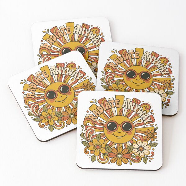 Item preview, Radiate Anyway Retro Sun Art designed and sold by Sanan Israyilli.