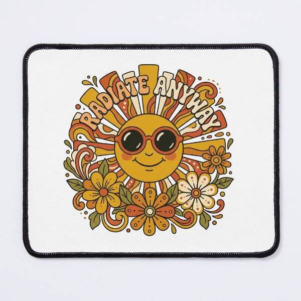 Item preview, Radiate Anyway Retro Sun Art designed and sold by Sanan Israyilli.