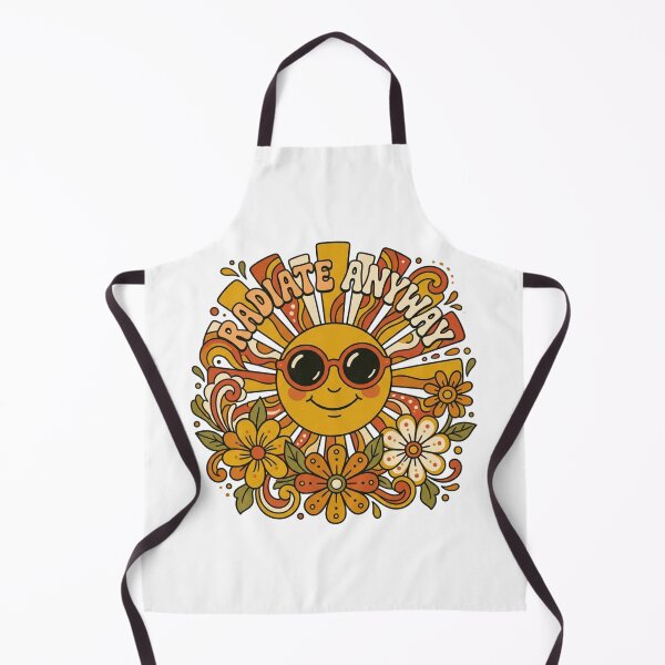 Item preview, Radiate Anyway Retro Sun Art designed and sold by Sanan Israyilli.