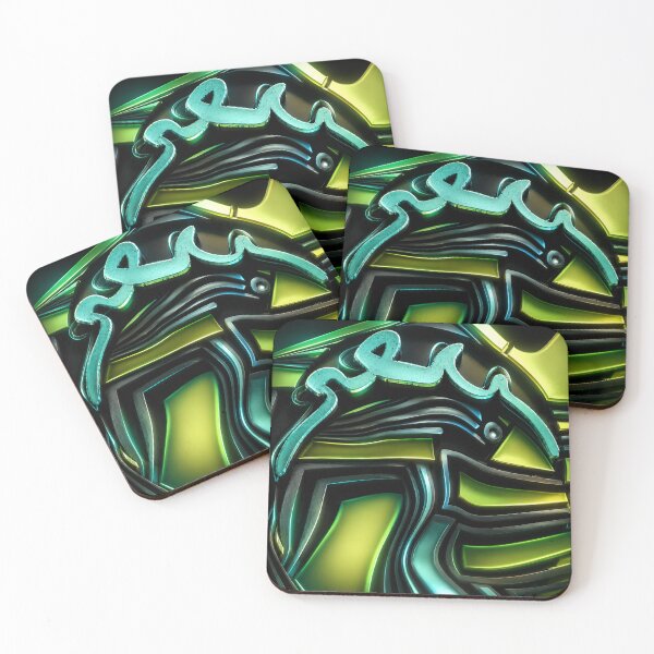 Item preview,  3D Fluid Neon Abstract Waves designed and sold by NB-Artmagic.