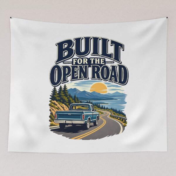 Item preview, BUILT FOR THE OPEN ROAD designed and sold by Ahsacom.