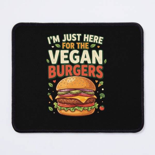 Item preview, Copy of I’m Just Here For The Vegan Burgers– Funny Vegan Plant Based Food Lover designed and sold by AmeliaShirts.