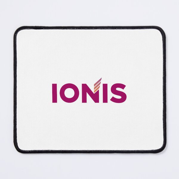 Item preview, Ionis Pharmaceuticals Logo Magenta Wordmark With Gradient Accent Biotech Brand designed and sold by Sabine L Blau.