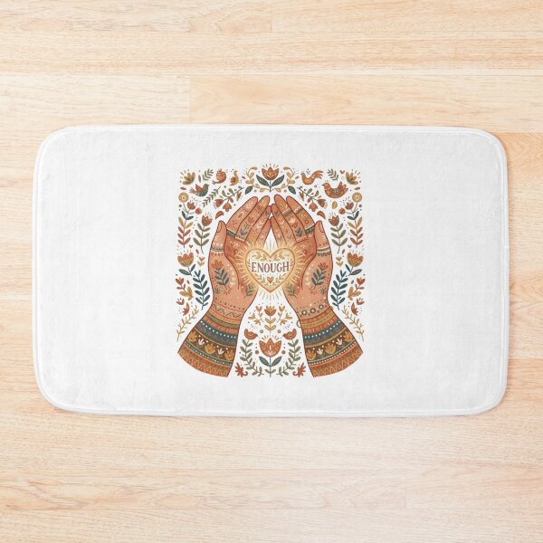Item preview, You Are Enough Folk Art designed and sold by Sanan Israyilli.