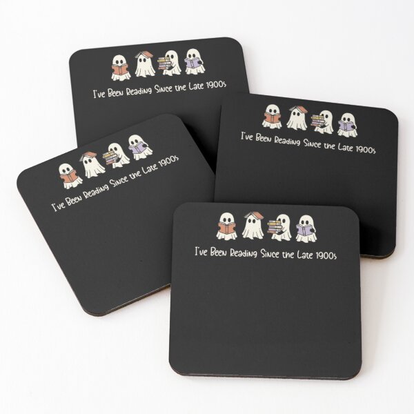 Item preview, I've Been Reading Since the Late 1900s,Funny Book Lover Halloween , Cute Ghost Book Nerd, Ghost Halloween designed and sold by ghanagjkiyf.