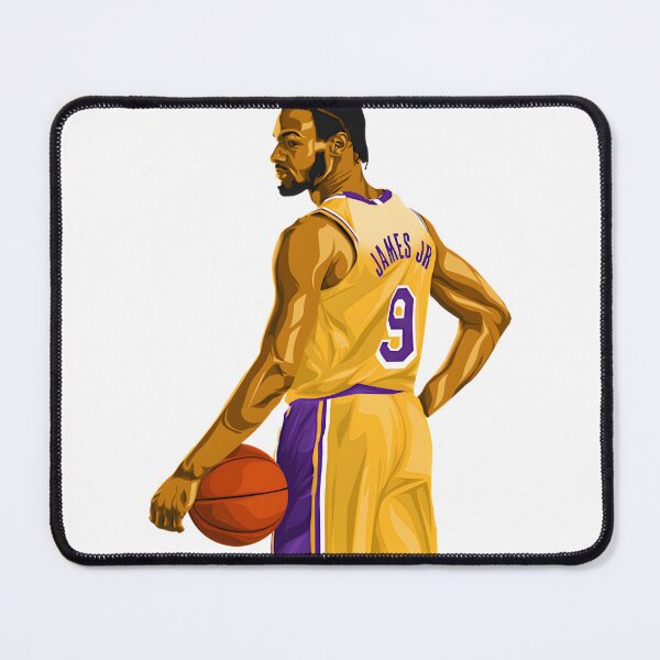 Item preview, Bronny James Jr Inspired Basketball Artwork for Lakers Fans designed and sold by FloofiBunn.