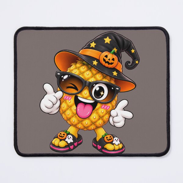 Item preview, Vintage Happy Halloween Retro Beach Ghost & Pumpkin Design designed and sold by ARTFULDSIGN.