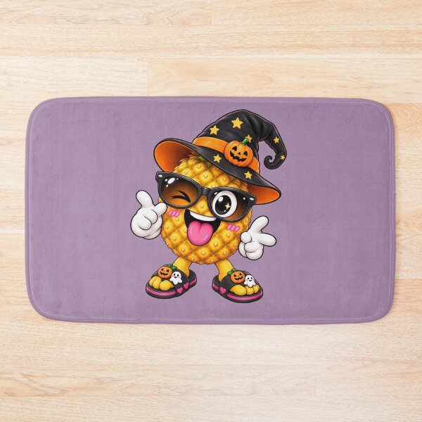 Item preview, Vintage Happy Halloween Retro Beach Ghost & Pumpkin Design designed and sold by ARTFULDSIGN.