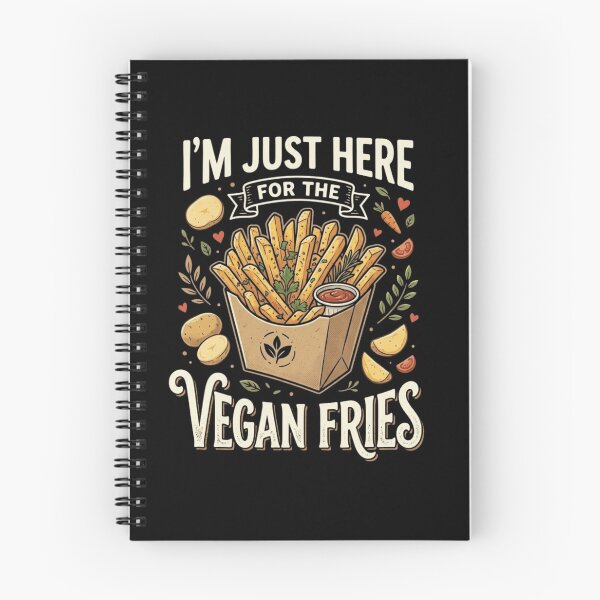 Item preview,  I’m Just Here For The Vegan Fries– Funny Vegan Plant Based Food Lover designed and sold by AmeliaShirts.
