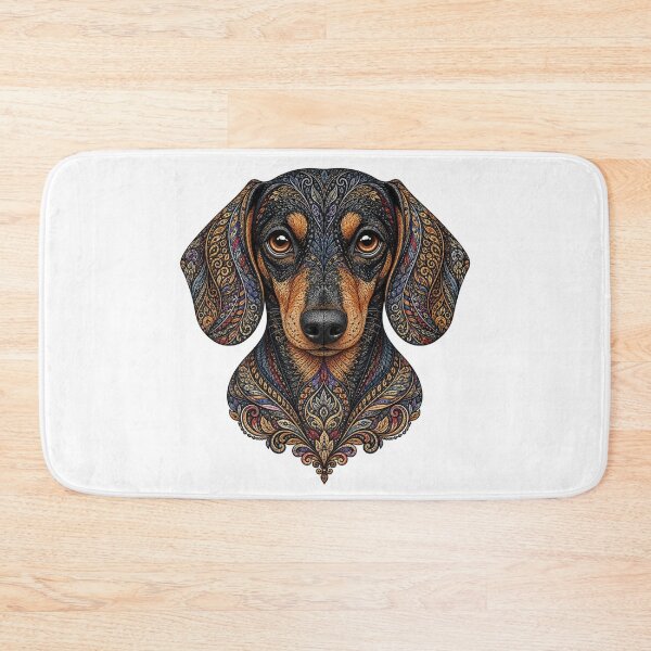 Item preview, Black and Tan Dachshund  designed and sold by PaintedbyCarol.