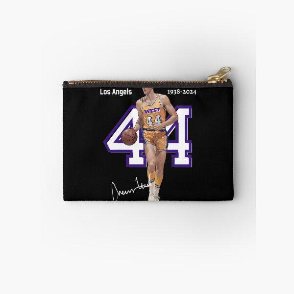 Item preview, Los Angeles Jerry West Cartoon Basketball Illustration designed and sold by FloofiBunn.