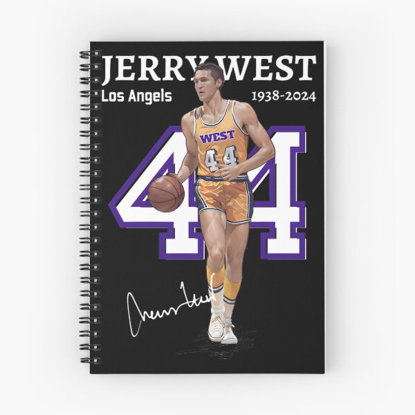 Item preview, Los Angeles Jerry West Cartoon Basketball Illustration designed and sold by FloofiBunn.