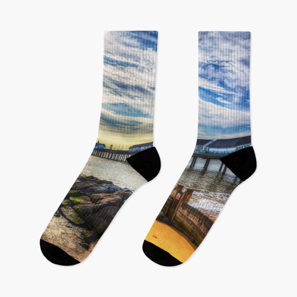 Item preview, Southwold Pier at Sunset, Suffolk, England designed and sold by Paul Thompson Photography.