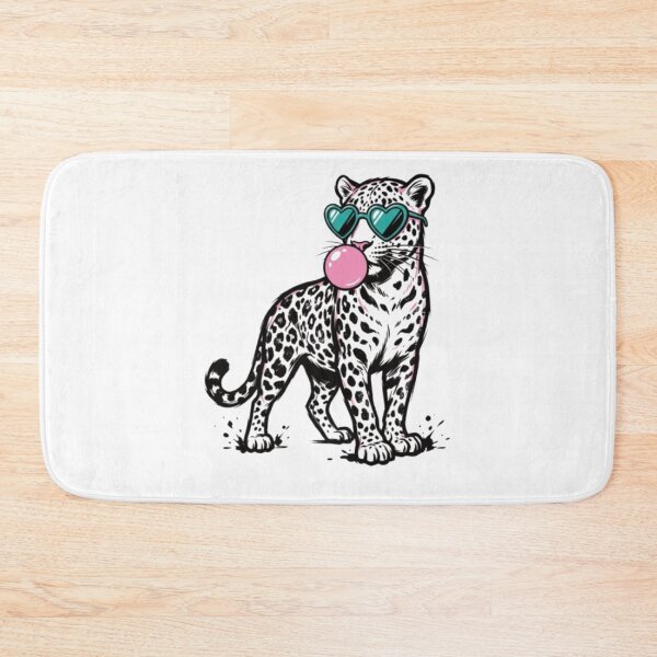 Item preview, Cool Leopard Bubble Gum : Trendy Animal Aesthetic Fashion Sunglasses Chic Pop Art Clipart designed and sold by ghanagjkiyf.