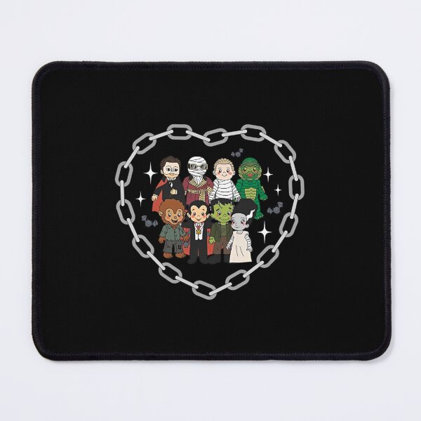 Item preview, Universal Monsters Heart Chain Cute Halloween designed and sold by Strayplaym.