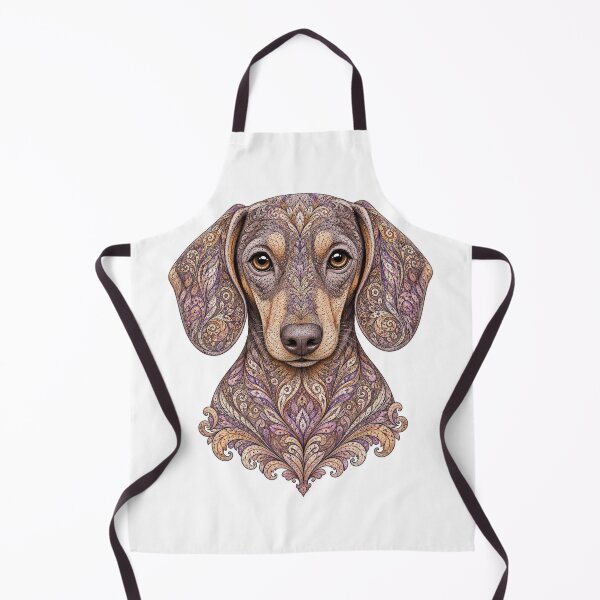 Item preview, Intricate Blue Isabella Dachshund designed and sold by PaintedbyCarol.