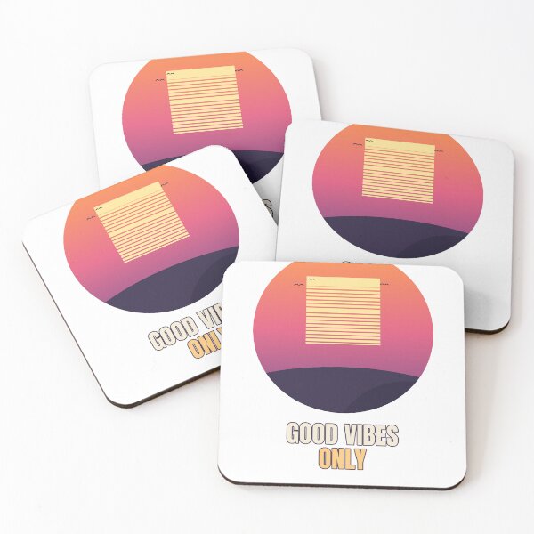 Item preview, good-vibes-only-retro-sunset designed and sold by samimouhdi.