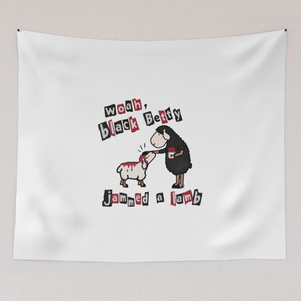 Item preview, Woah Black Betty Retro Vintage designed and sold by HytoneArt.