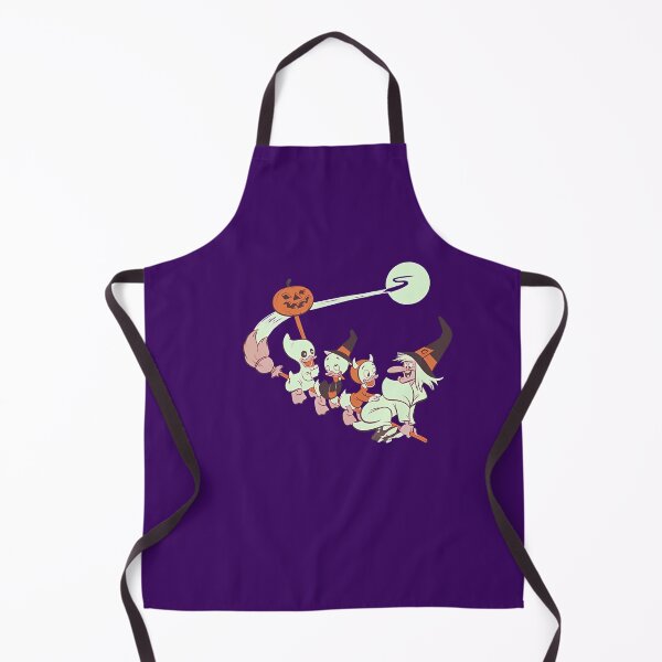 Item preview, Donald Duck Huey Dewey Louie Trick or Treat Witch Flying Broom Halloween designed and sold by Strayplaym.