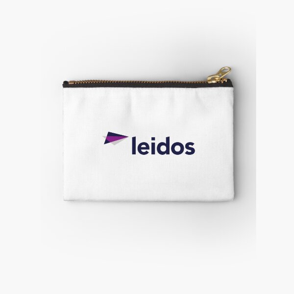 Item preview, Leidos Logo Navy Blue Wordmark With Purple Geometric Arrow Technology Company Brand designed and sold by Sabine  L Blau.