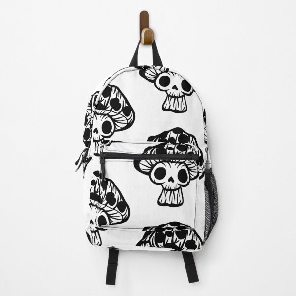 Item preview, Skull Mushroom Line Art — Spooky Gothic Toadstool Illustration designed and sold by LYAN-STORE.