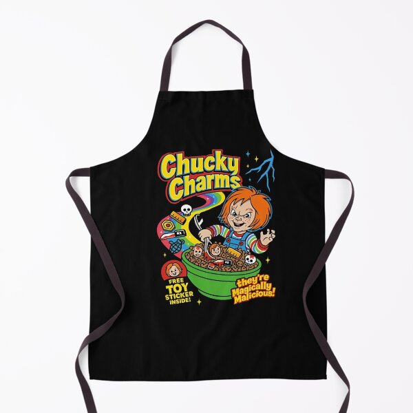 Item preview, Chucky Charms Child's Play Magically Malicious Cereal Box Halloween designed and sold by Strayplaym.