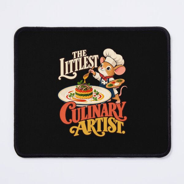 Item preview, The Littlest Culinary Artist Mouse Chef designed and sold by PunchDrop.