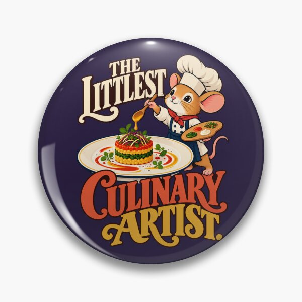 Item preview, The Littlest Culinary Artist Mouse Chef designed and sold by PunchDrop.