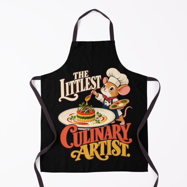 Item preview, The Littlest Culinary Artist Mouse Chef designed and sold by PunchDrop.