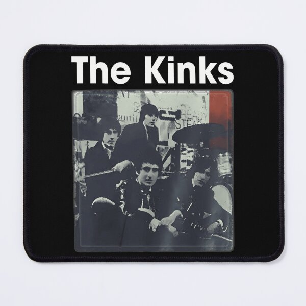Item preview, The Kinks Vintage Black White Band Portrait designed and sold by Ginoanford.