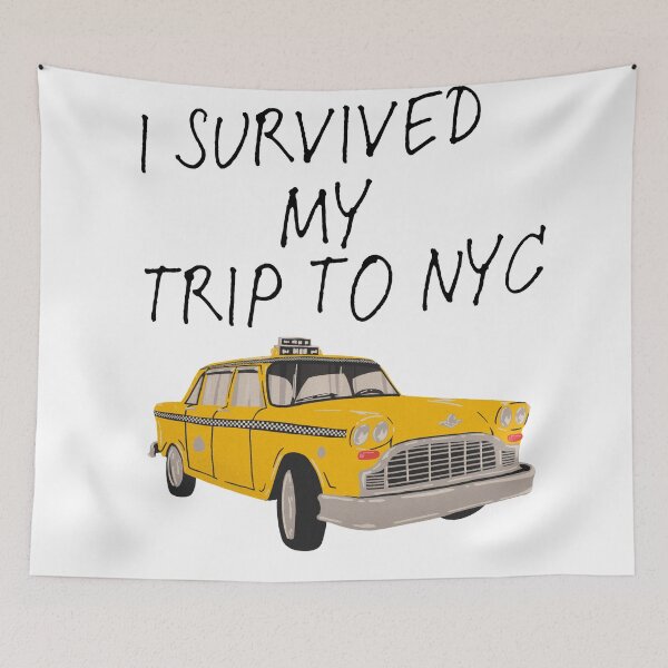 Item preview, I Survived My Trip To NYC  designed and sold by AresTee.