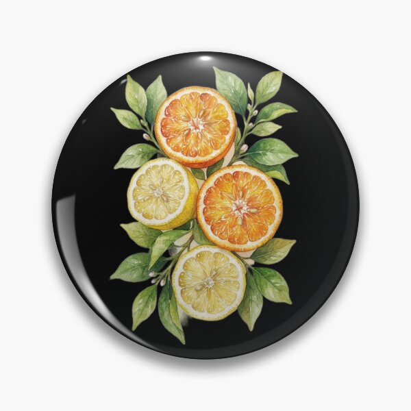 Item preview, Watercolor Citrus Fruits Oranges And Lemons Botanical Art designed and sold by bvdesignart.