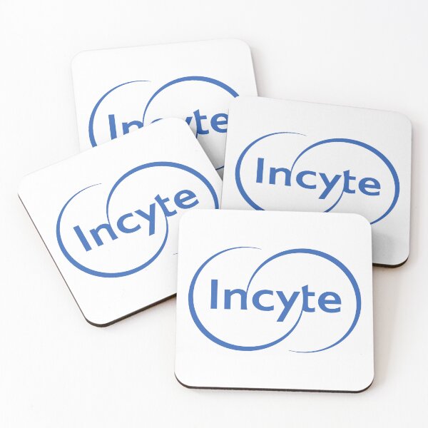 Item preview, Incyte Logo Blue Overlapping Circles Biopharmaceutical Company Brand Emblem designed and sold by Sabine  L Blau.