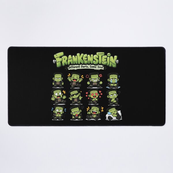 Item preview, Frankenstein character expressions cartoon Classic T-Shirt designed and sold by TOLDWAYTSHIRT.