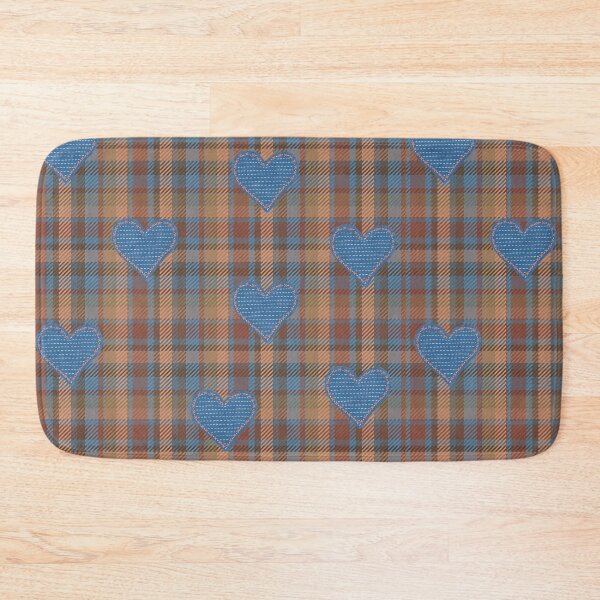 Item preview, Plaid Hearts Cozy Pattern Design designed and sold by roaaroaa.