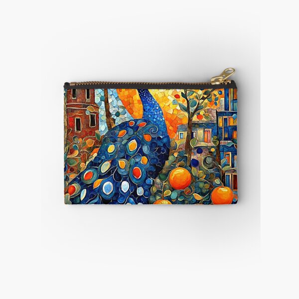 Item preview, Peacock in orange grove designed and sold by George Hutton Hunter.
