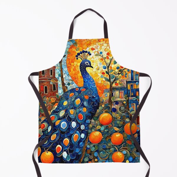 Item preview, Peacock in orange grove designed and sold by George Hutton Hunter.