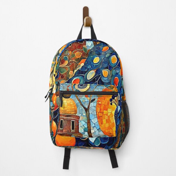 Item preview, Peacock in orange grove designed and sold by George Hutton Hunter.