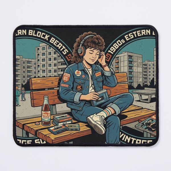Item preview, 1980s Eastern Block Beats Retro Girl Walkman designed and sold by RetroWaveDesign.