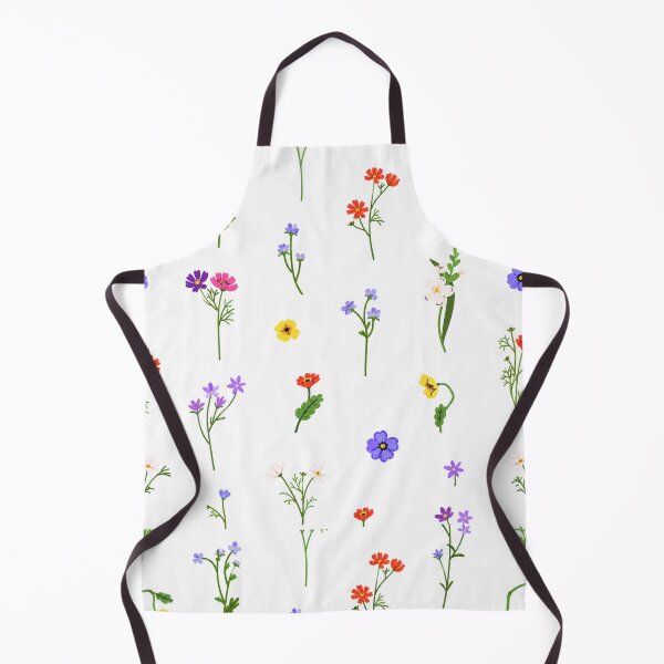 Item preview, Pastel Wildflower Meadow Seamless Floral Pattern designed and sold by ShivCraftStudio.