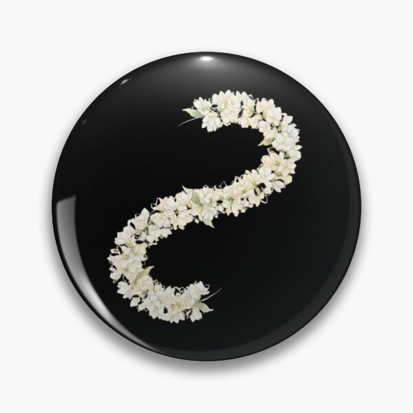 Item preview, Elegant White Jasmine Flower Garland Floral Art designed and sold by bvdesignart.