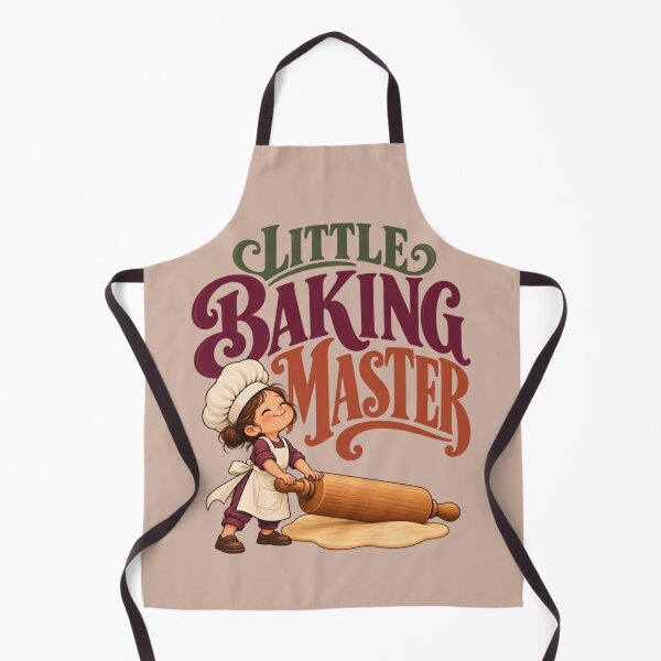 Item preview, Little Baking Master Cute Mini Chef designed and sold by PunchDrop.