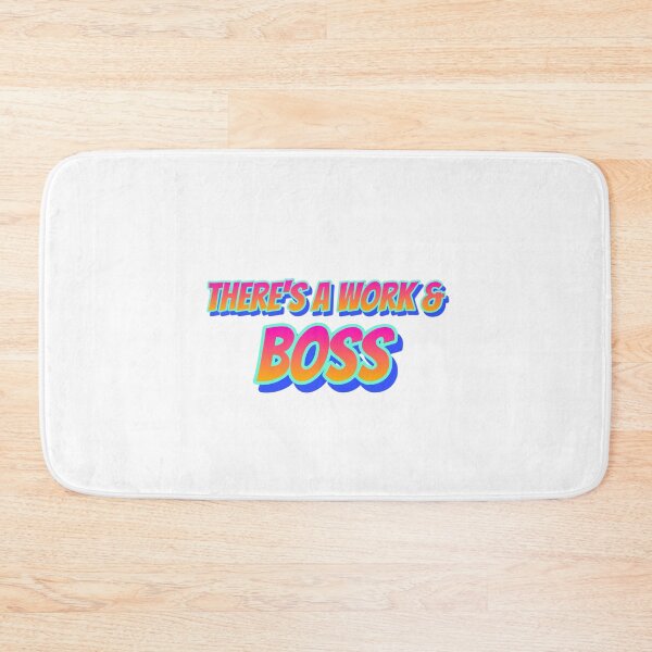 Item preview, There's A Work & Boss - Sarcastic Viral Office Humor designed and sold by Tamer ⭐⭐⭐⭐⭐.