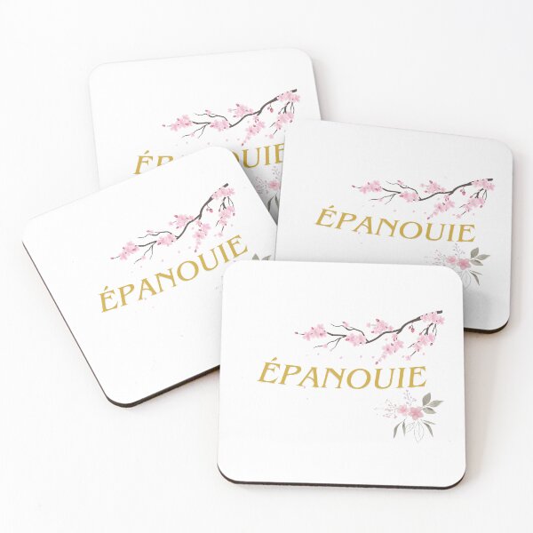 Item preview, Épanouie French Word Floral Design designed and sold by roaaroaa.