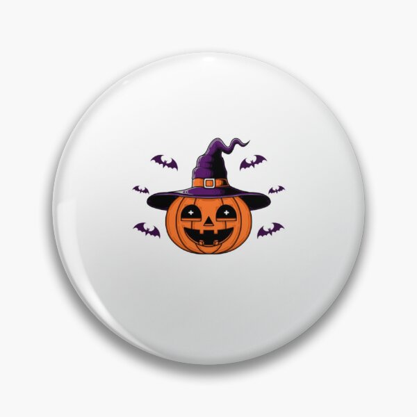Item preview, Cute Pumpkin Witch Hat Halloween Bats Vintage designed and sold by ghanagjkiyf.